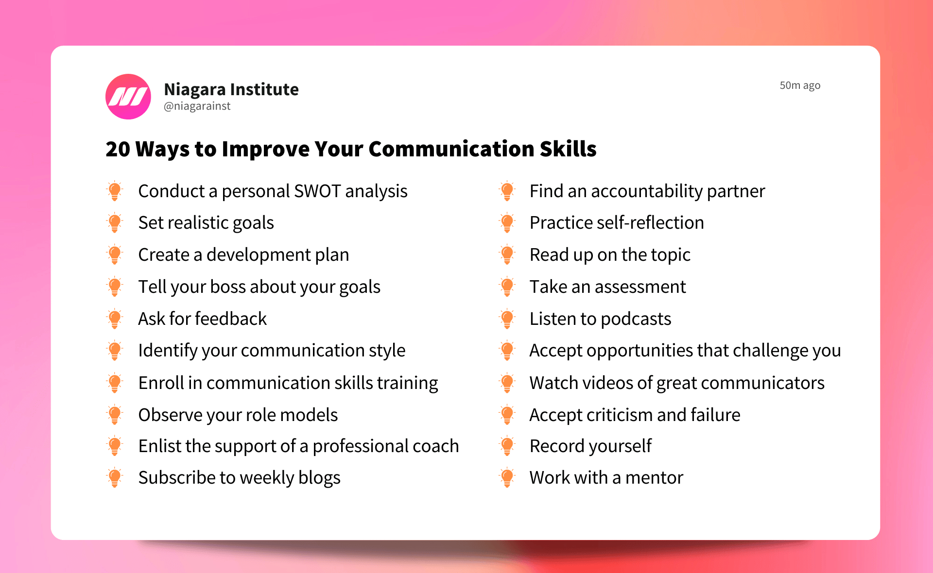 20 Ways to Improve Your Communication Skills