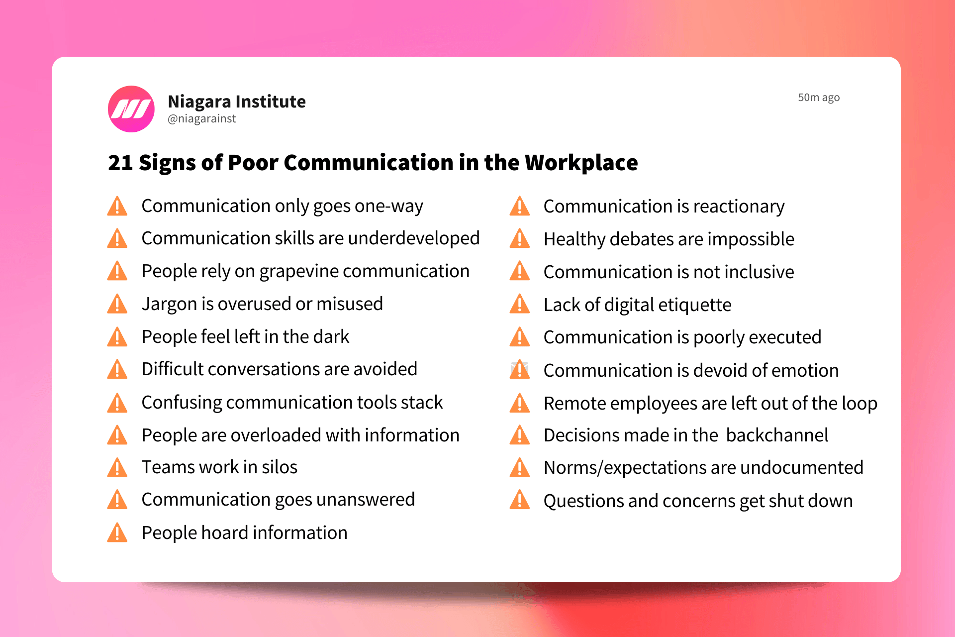 21 Signs of Poor Communication in the Workplace