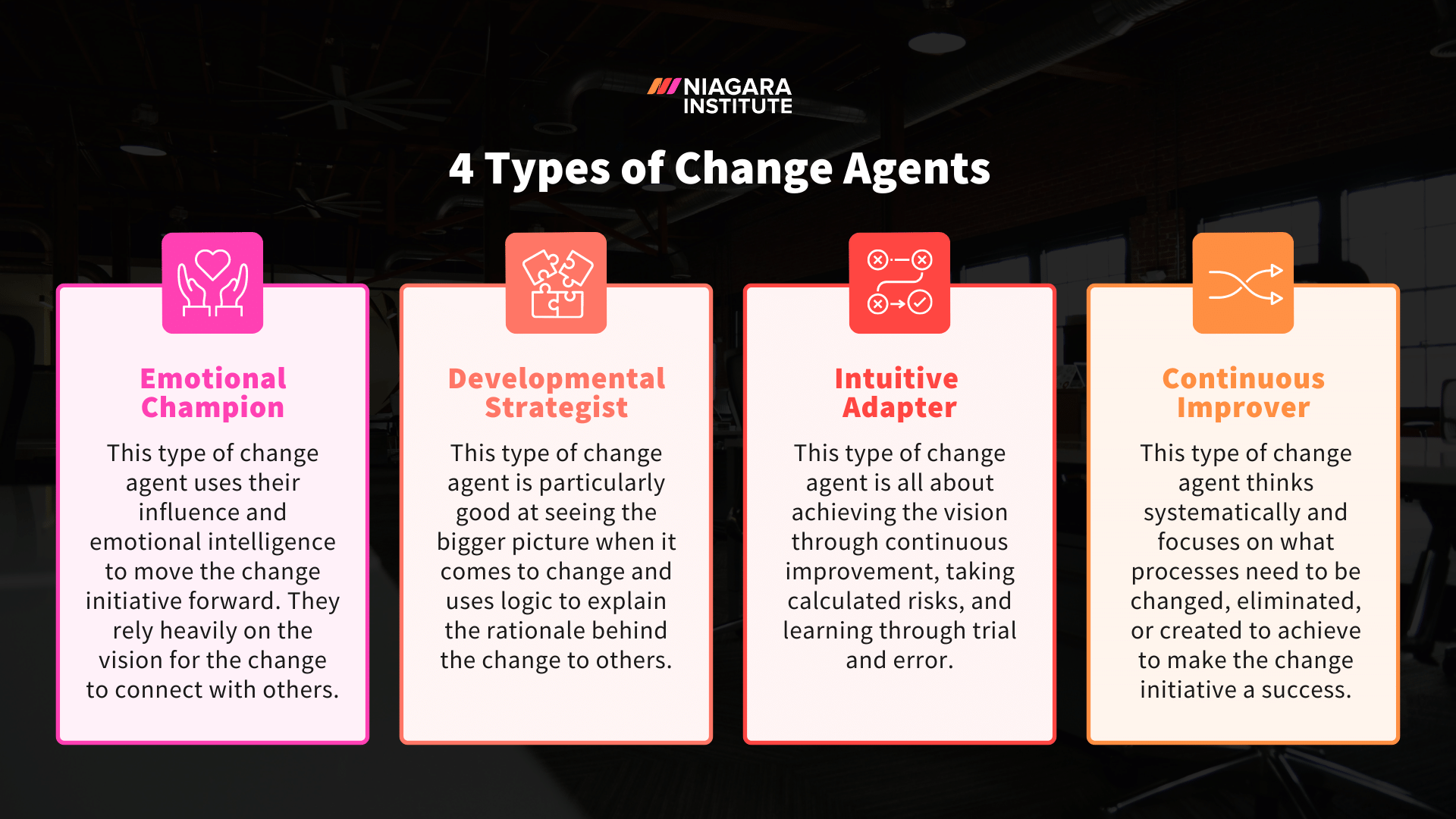 4 Types of Change Agents