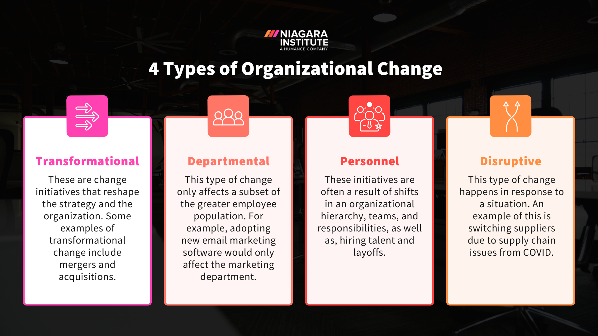 4 Types of Organizational Change