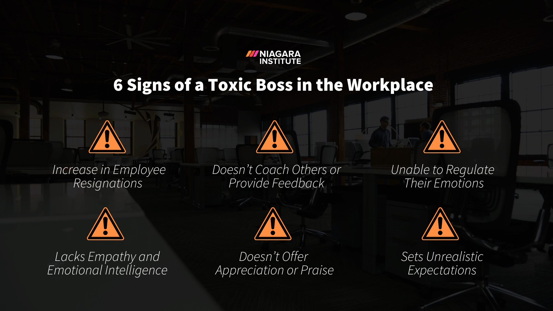 10 Signs of a Toxic Workplace: A Checklist for Managers - HSI