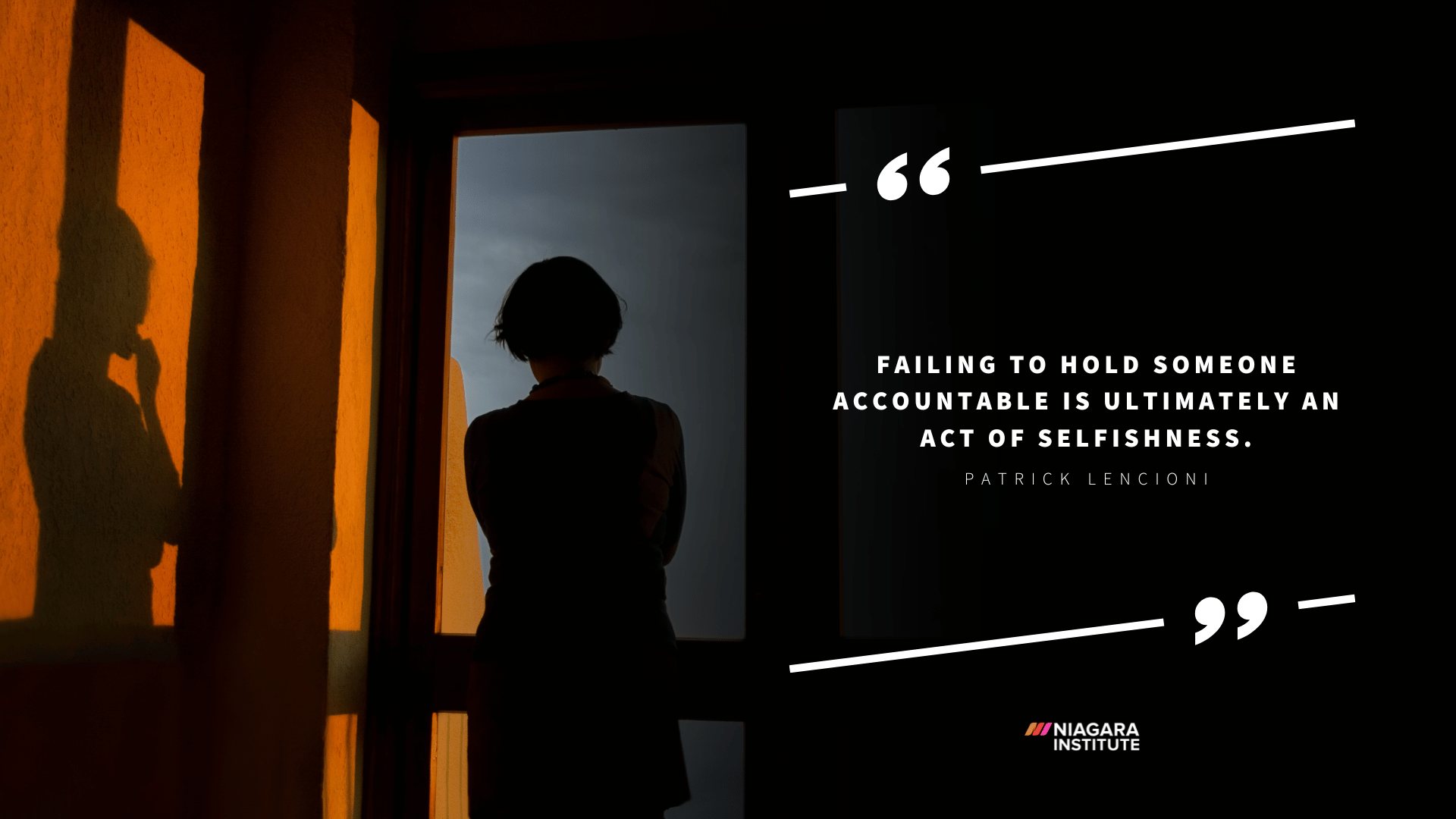 Accountability Quote by Patrick Lencioni