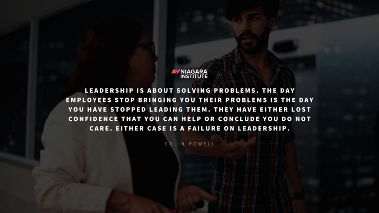 Bad Leadership Quote from Colin Powell
