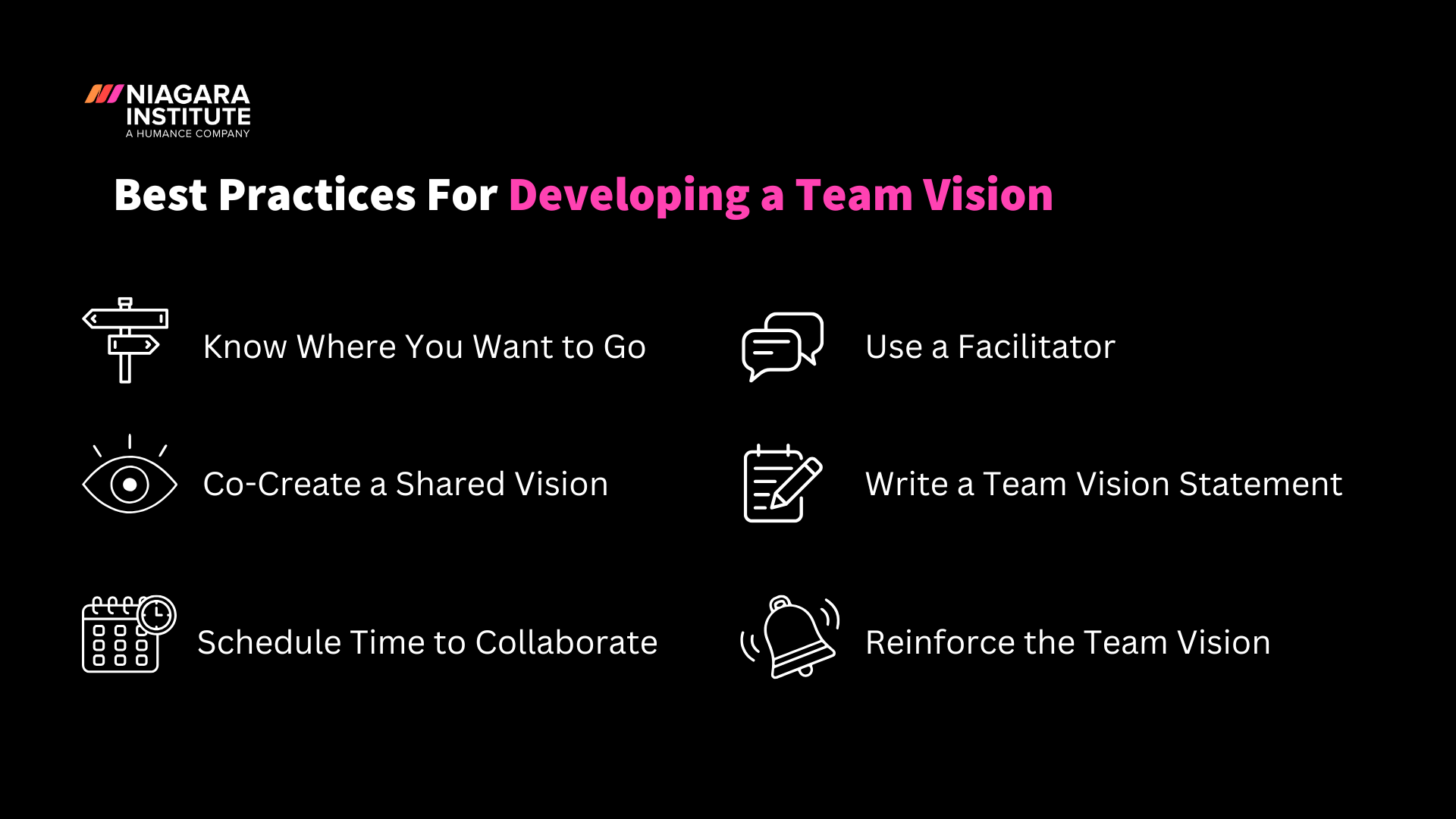 Best Practices For Developing a Team Vision