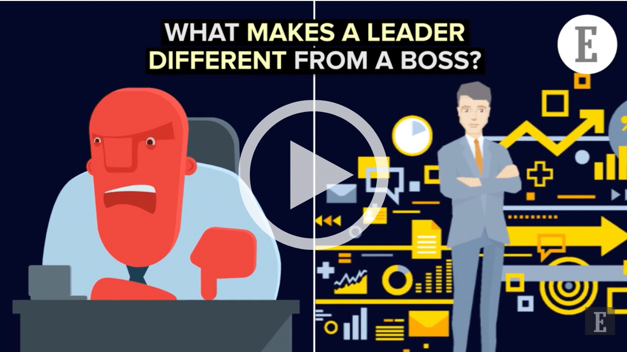 Boss vs Leader Video from Entrepreneur