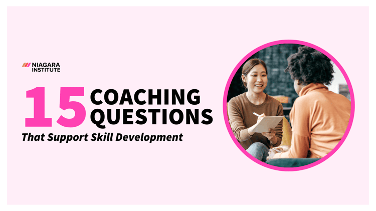 Coaching questions that support skill development