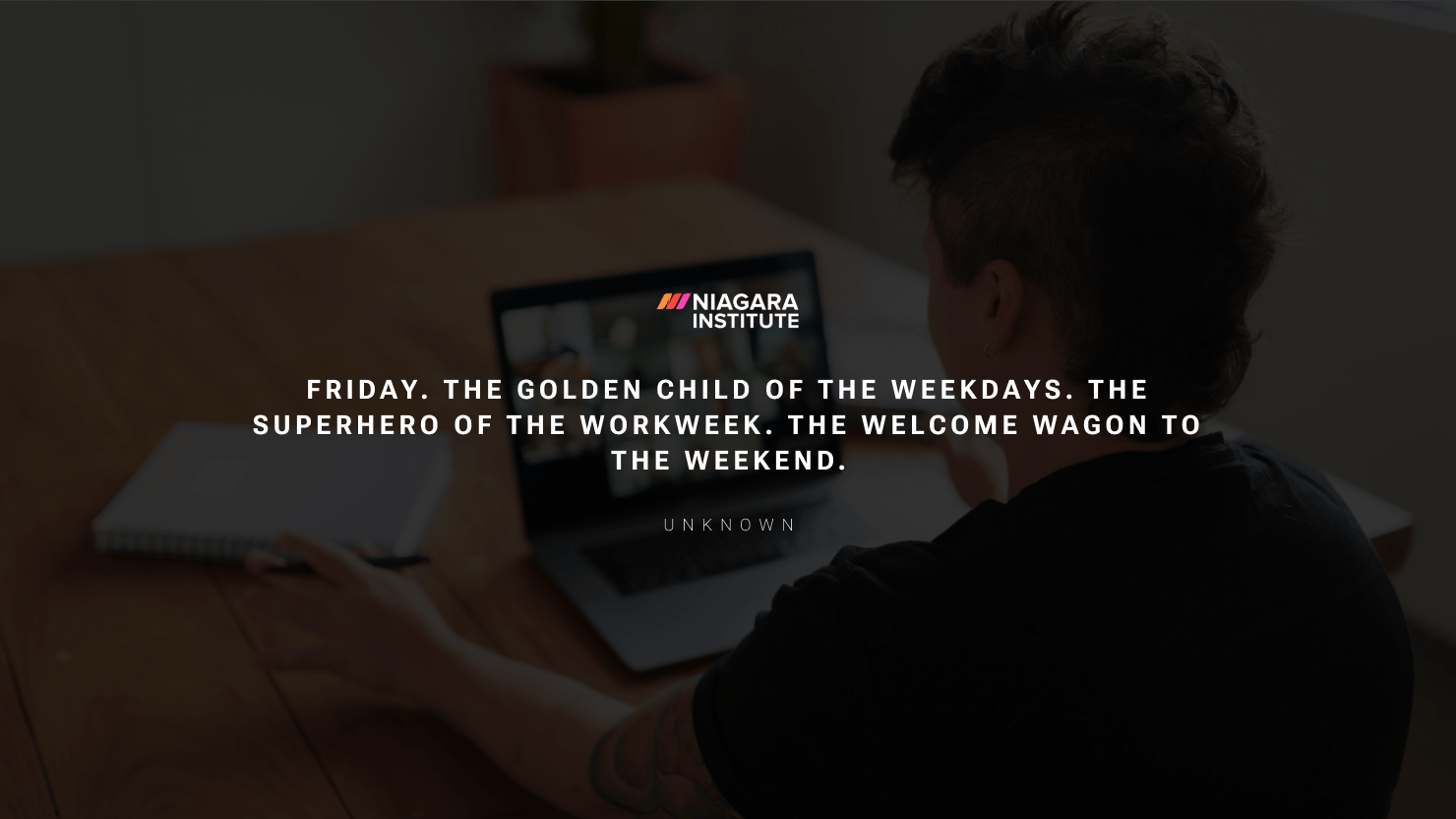 Friday. The golden child of the weekdays. The superhero of the workweek. The welcome wagon to the weekend