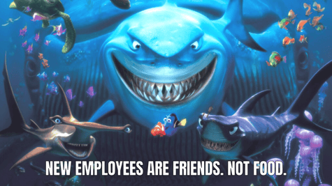 Helping New Employee on Their First Day of Work Meme