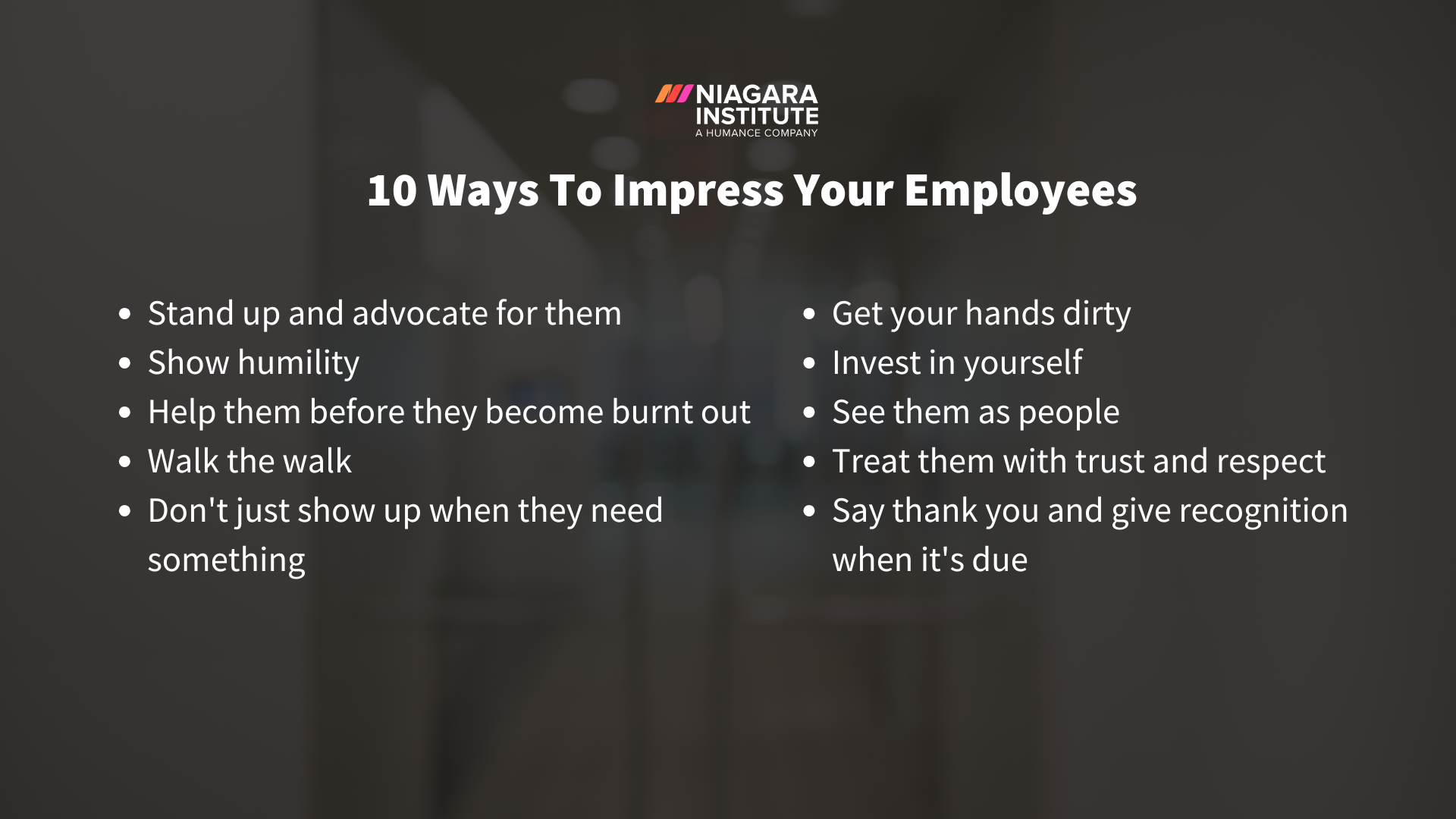 How Do I Impress My Employees
