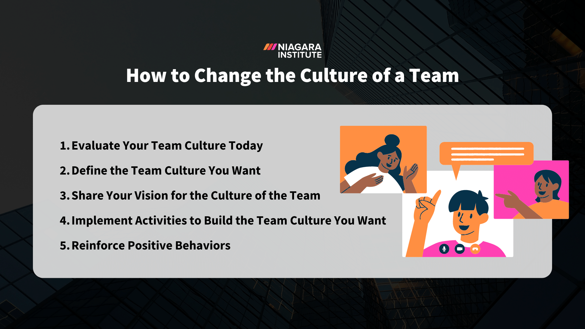 How To Change The Culture of a Team | A 5-Step Process