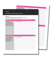 How To Prioritize Tasks Eisenhower Matrix Template