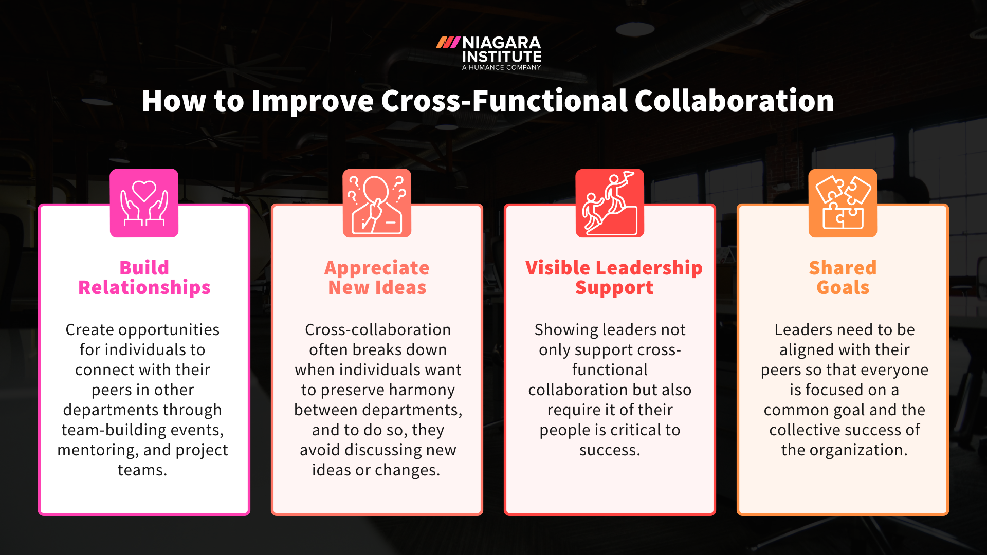 How to Improve Cross-Functional Collaboration