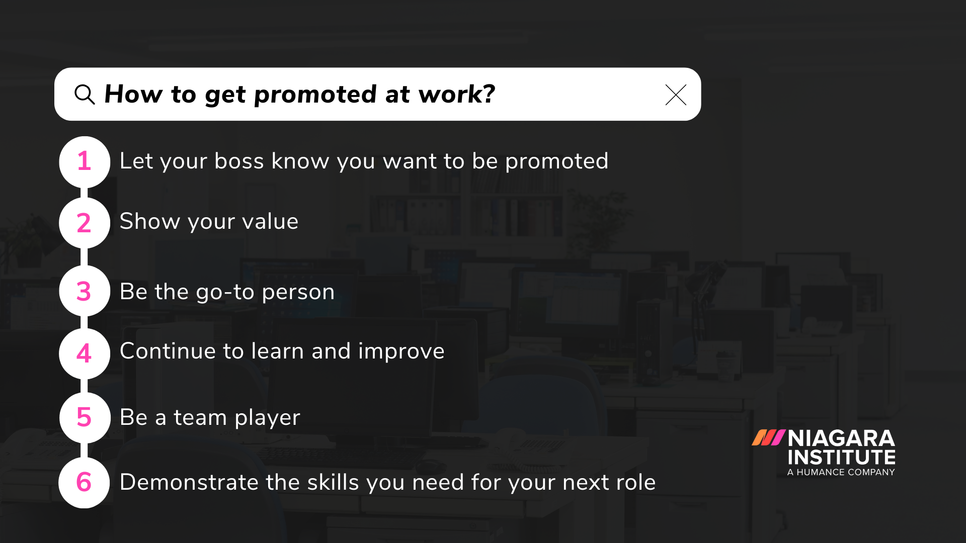 How to get promoted at work