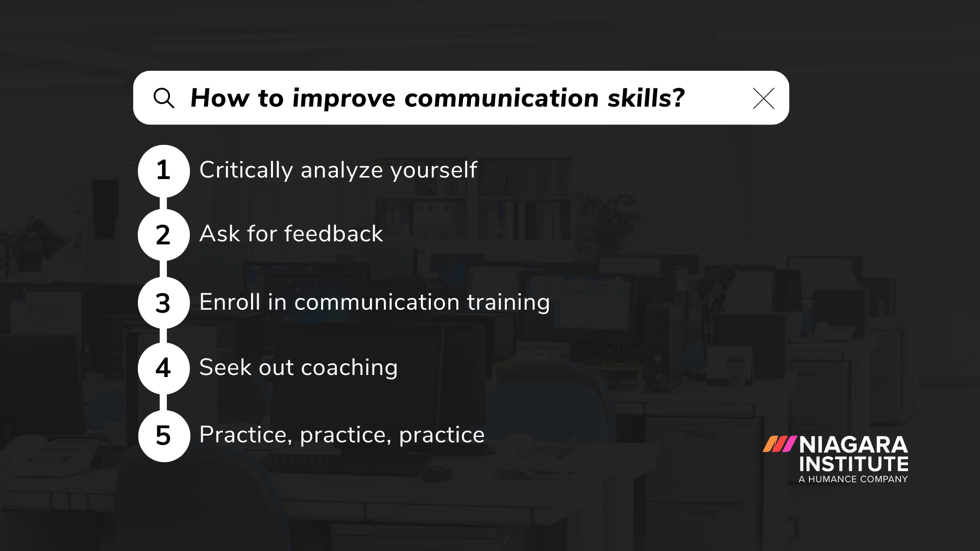 How to improve communication skills