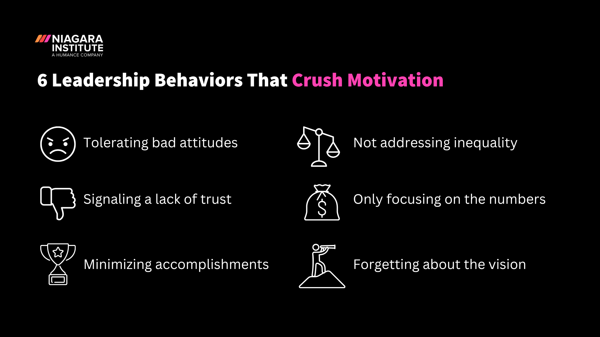 Leadership Behaviors That Crush Motivation