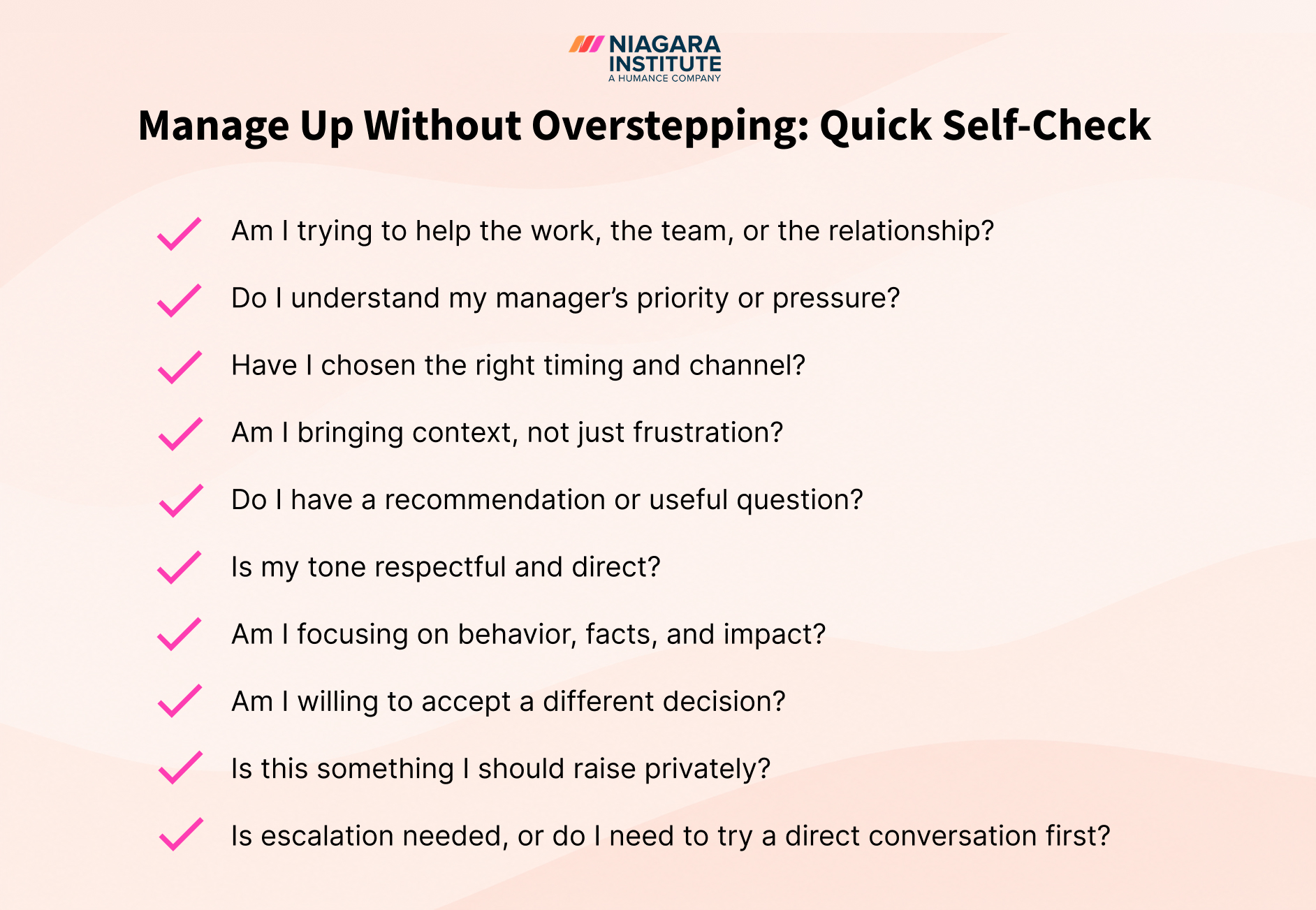 How to manage up without overstepping