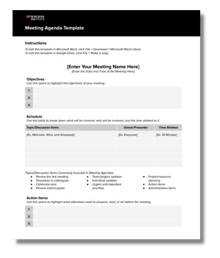 Meeting Agenda Template - Niagara Institute (1)