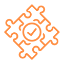 Problem Solving Icon Orange