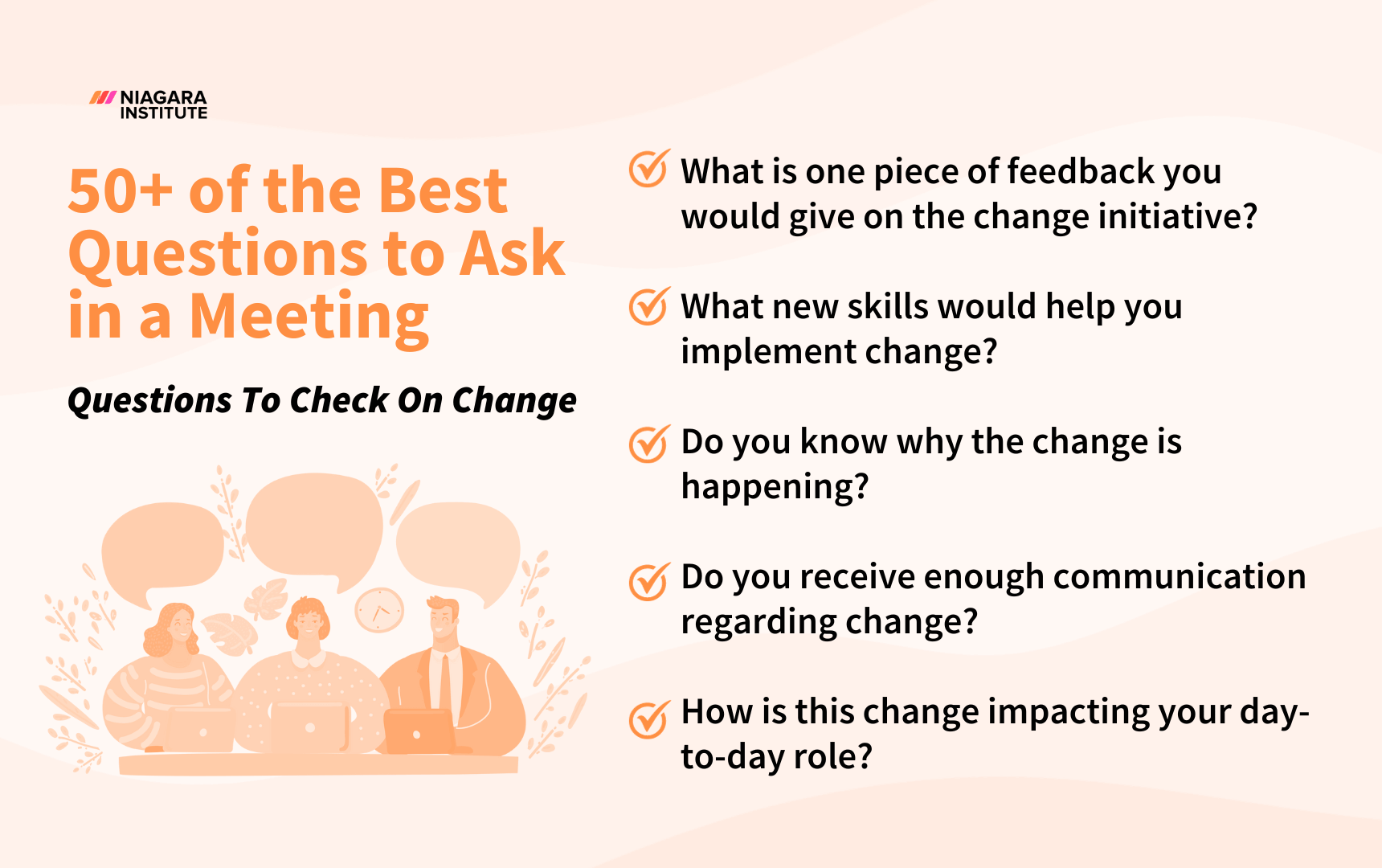 Questions to check on change (1)
