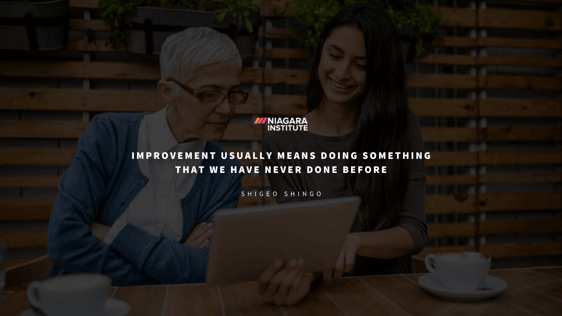 Quotes About Improving Processes Improvement usually means doing something that we have never done before