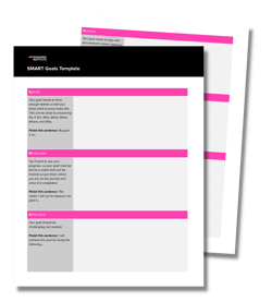 SMART Goals Template from Niagara Institute (1)