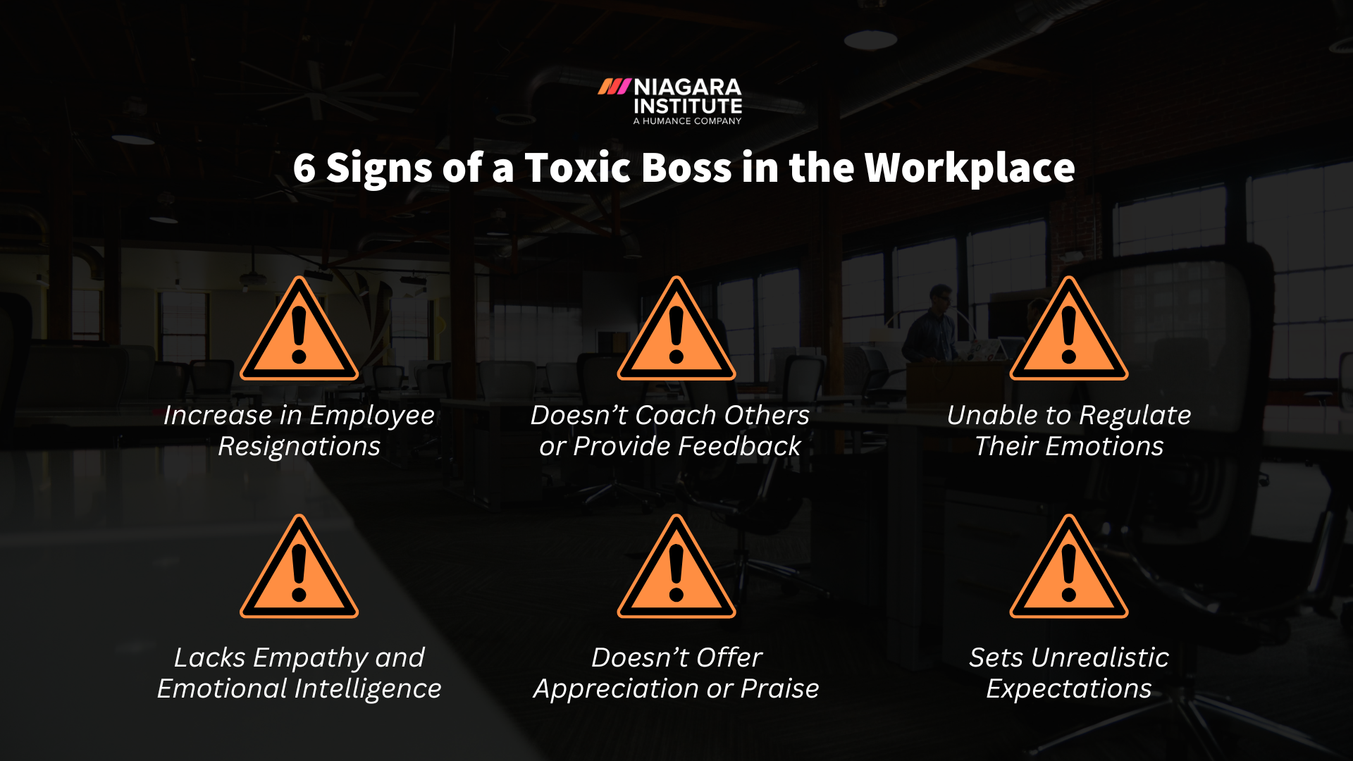 Signs of a Toxic Boss in the Workplace