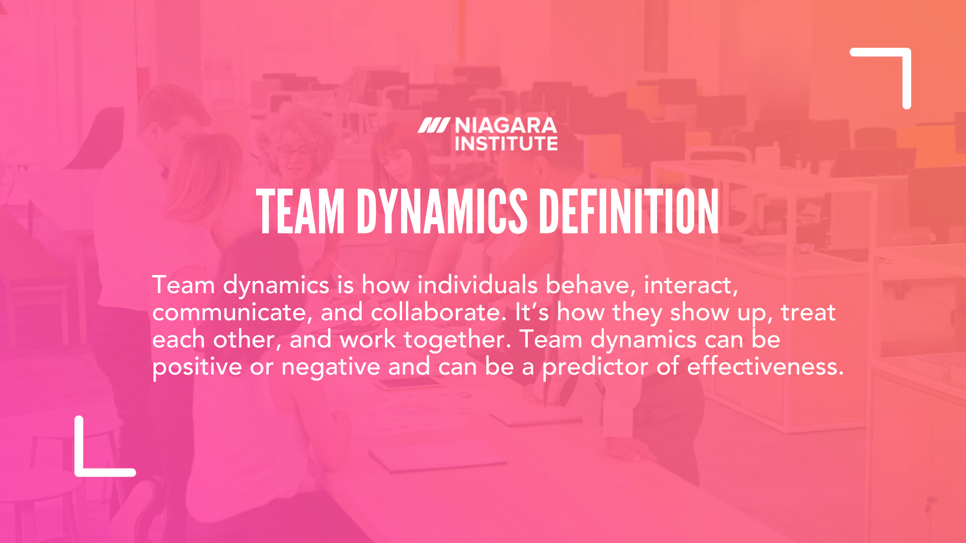 Team Dynamics Definition