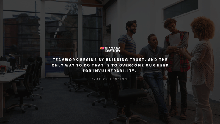 Teamwork begins by building trust. And the only way to do that is to overcome our need for invulnerability – Patrick Lencioni Motivational Quotes for Employees