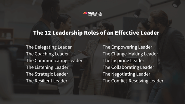 The 12 Leadership Roles of an Effective Leader 