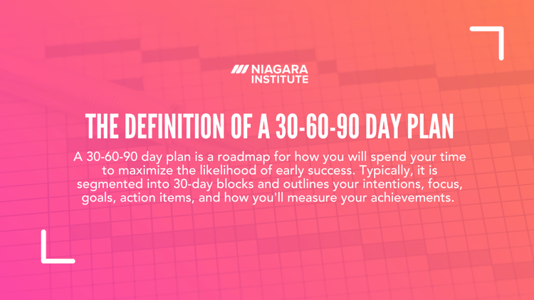 The Definition of a 30-60-90 Day Plan Niagara Institute