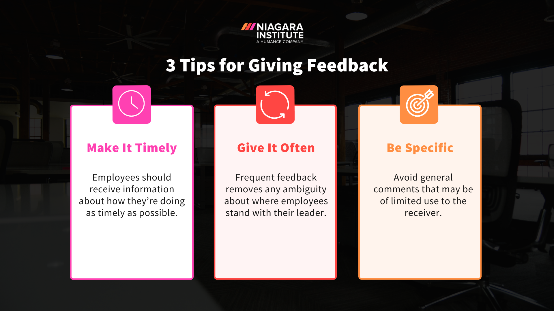 Tips for Giving Feedback