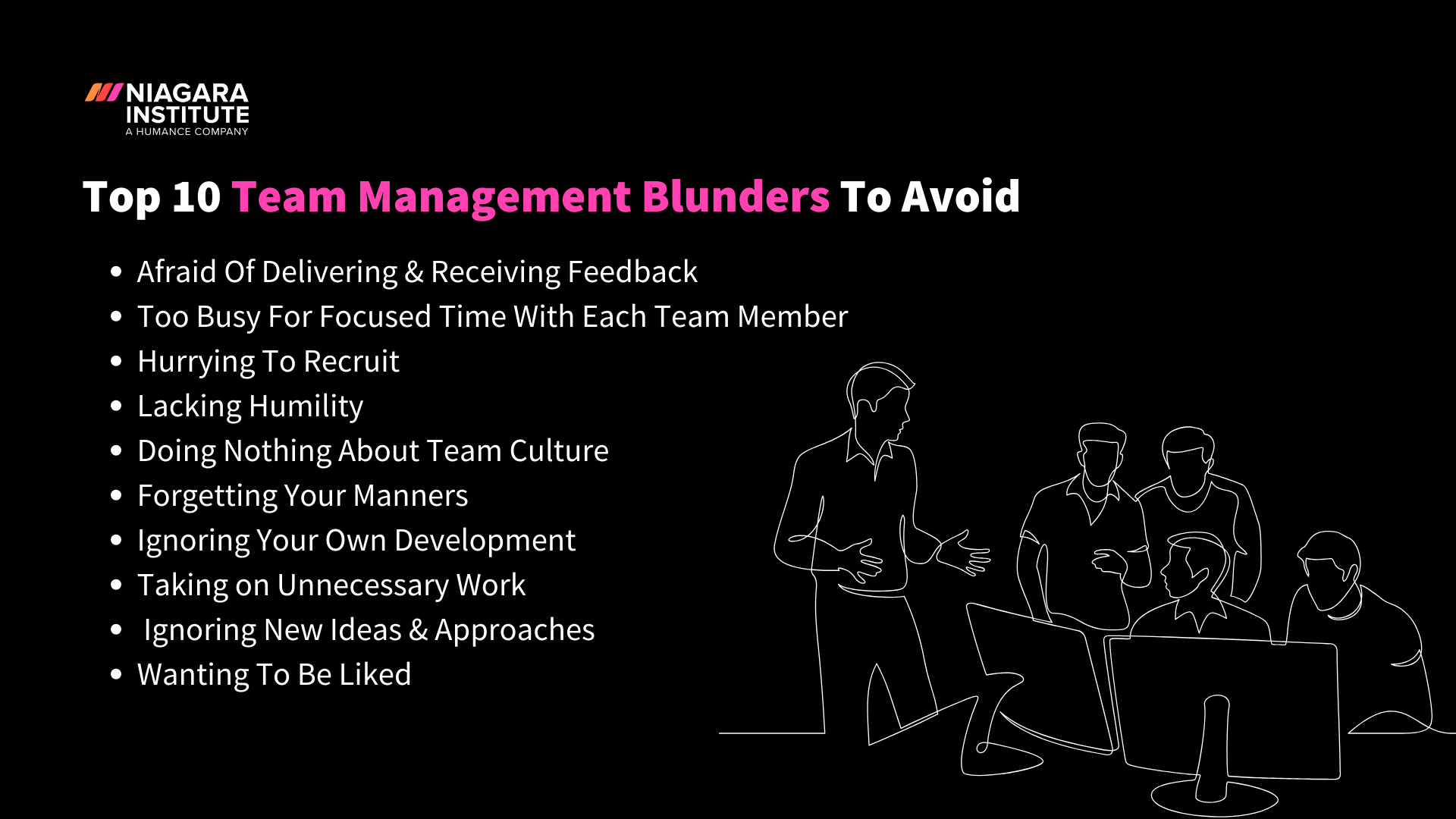 Top 10 Team Management Blunders To Avoid