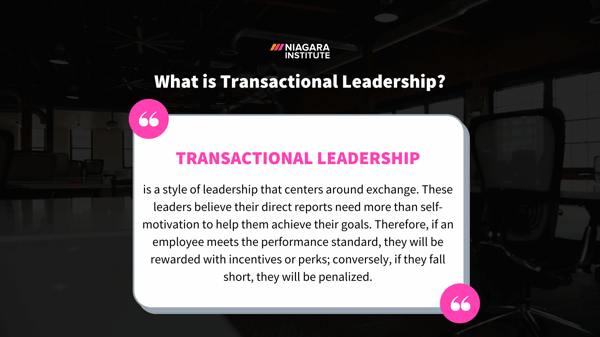 What is Transactional Leadership Transactional Leadership Meaning (1)