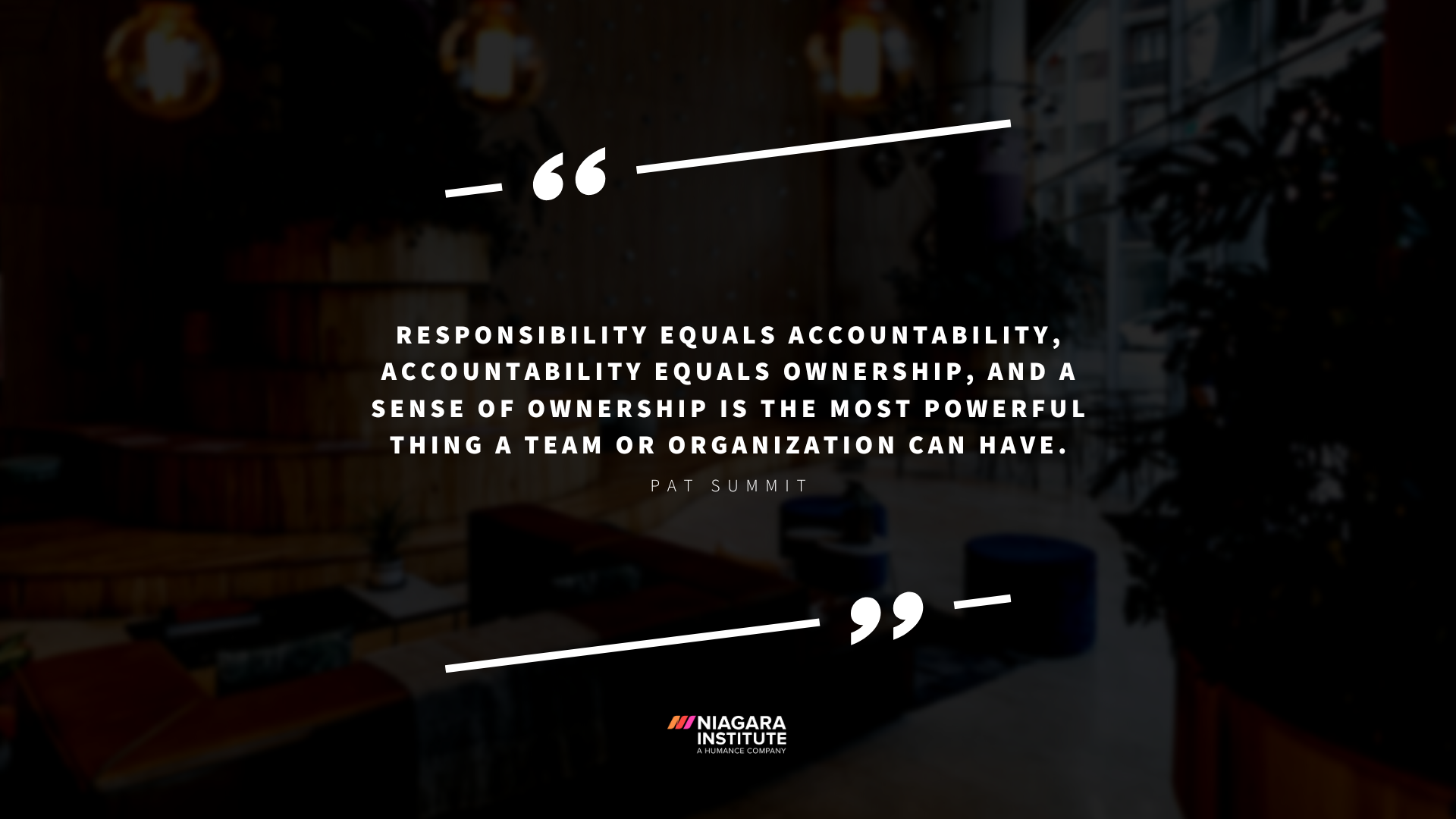 accountability quotes Pat Summit