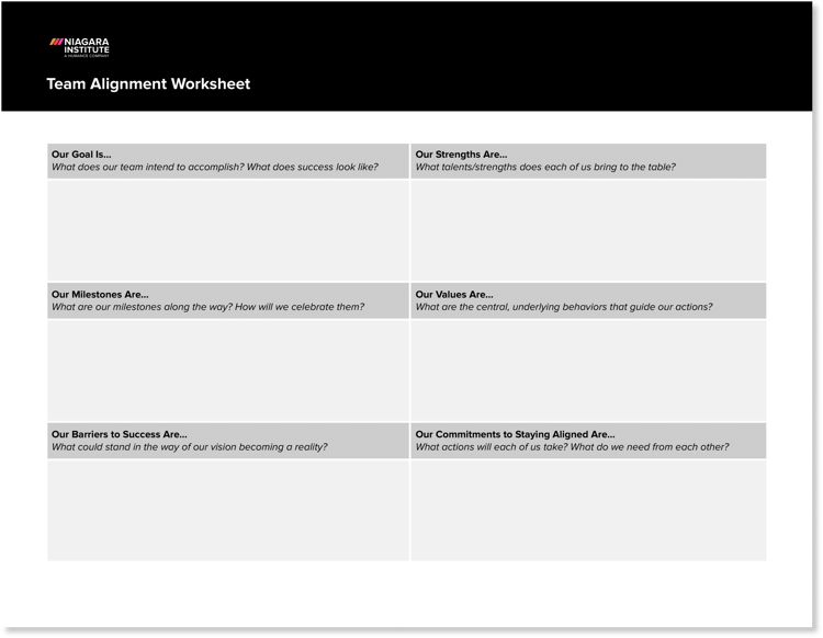 Alignment Worksheets 10 Best Free Resources to Ace a Kickoff Meeting