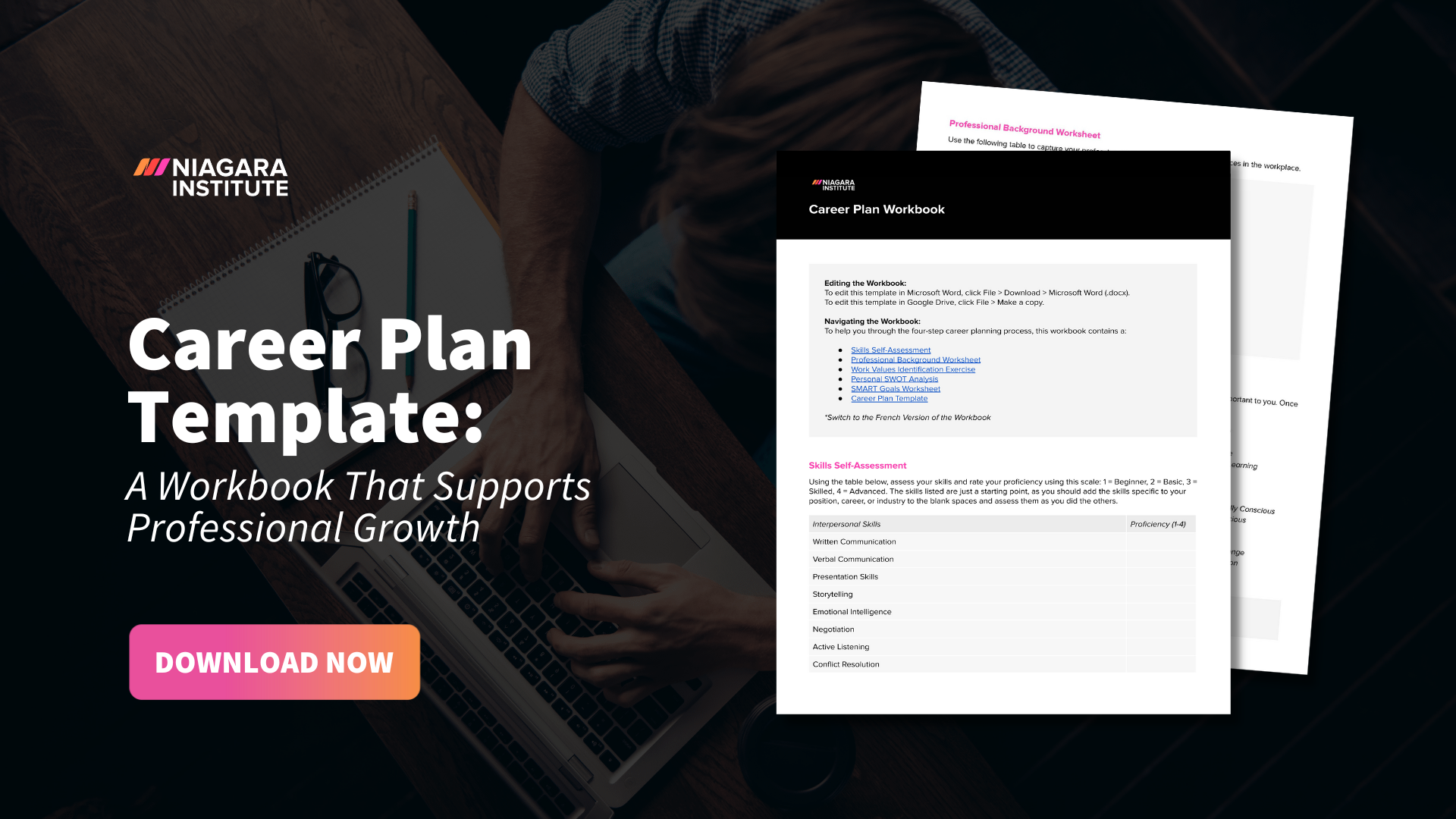 Career Plan Template: A Workbook That Supports Professional Growth